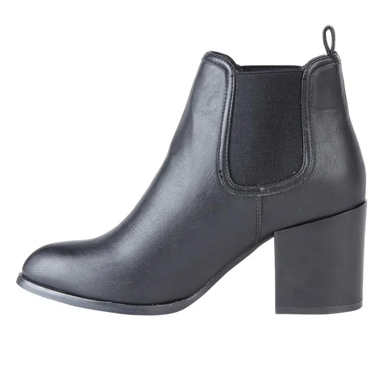 Black Pu Boots