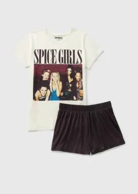 Black Spice Girl Pyjama Set