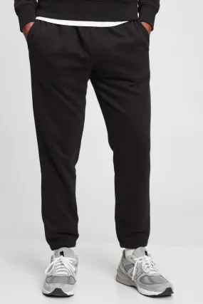 Black Vintage Pull-On Soft Joggers