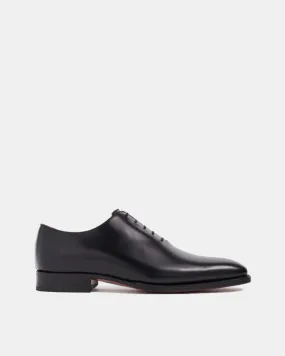 Black Wholecut Oxford Dress Shoe