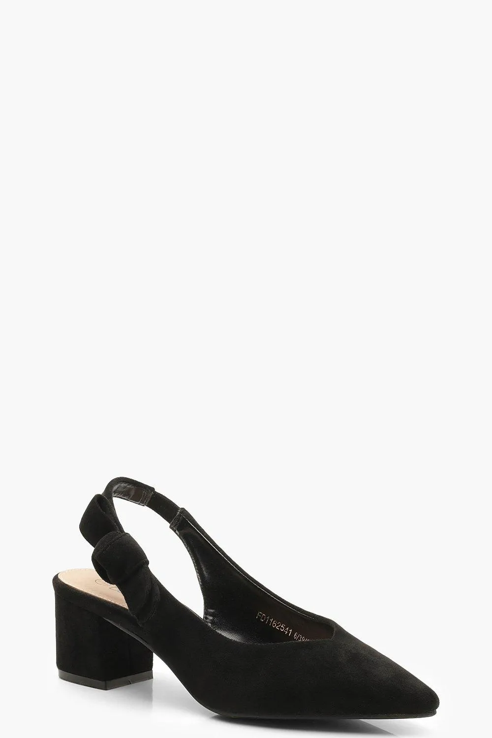 Block Heel Slingback Ballets