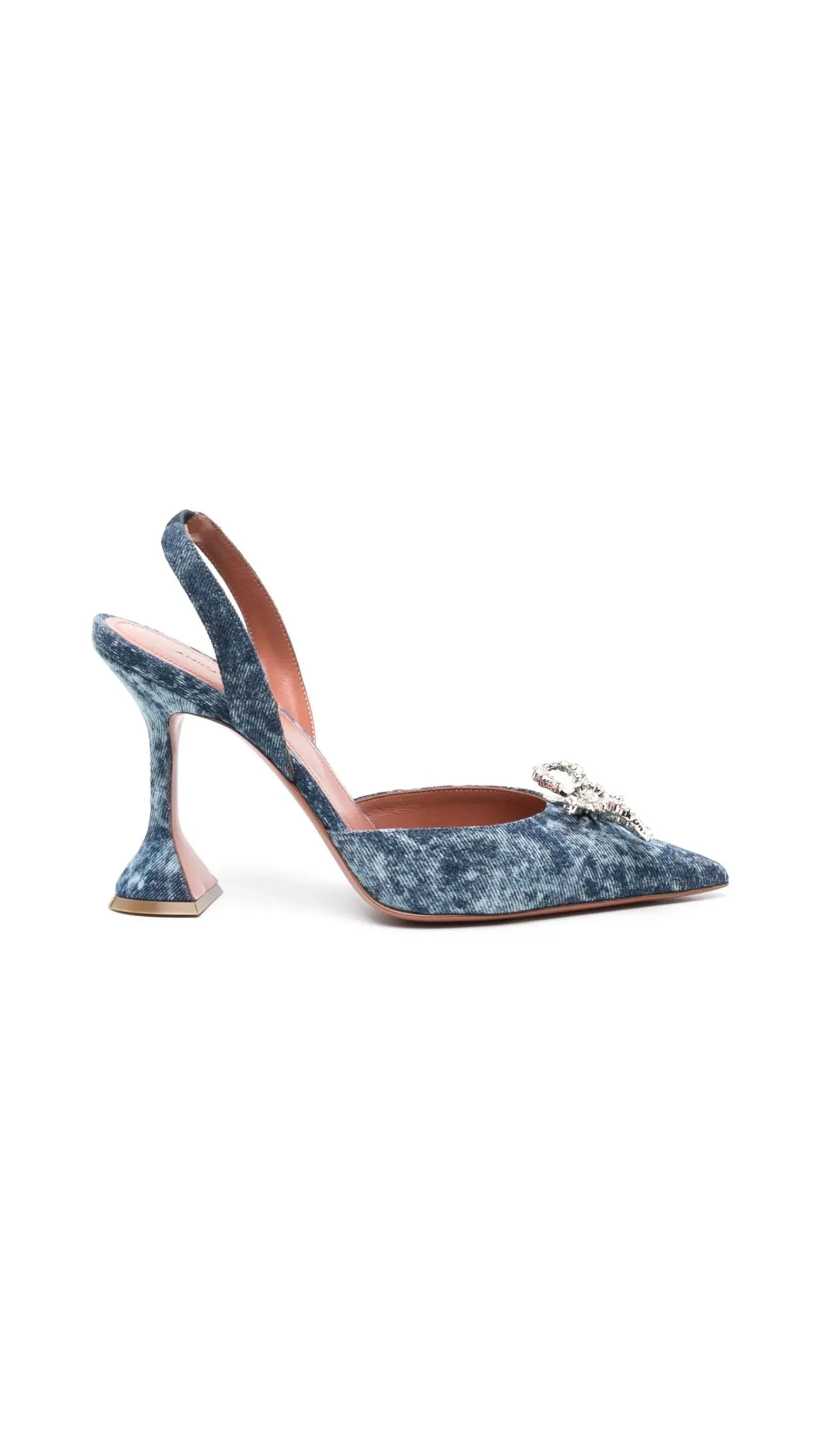 Blue Denim Slingback Pump - Rosie