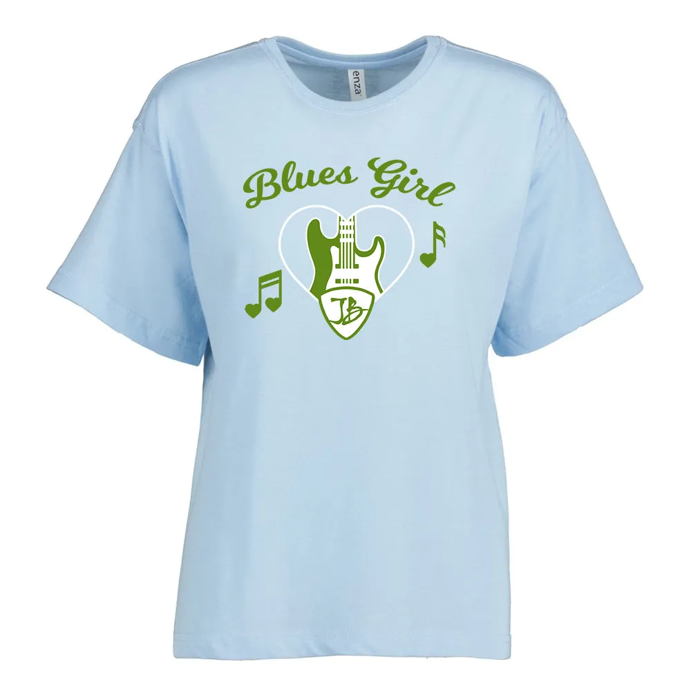 Blues Girl Essential Boxy T-Shirt (Women)