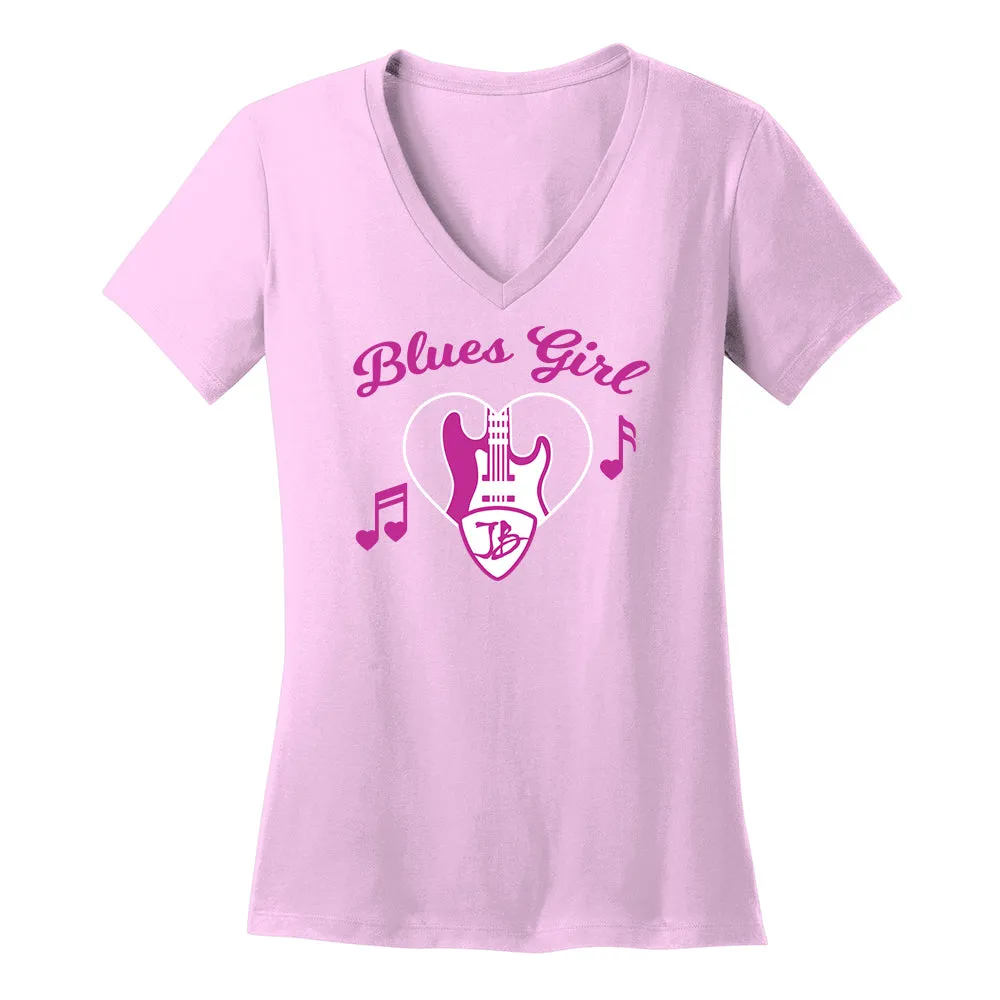 Blues Girl V-Neck (Women)