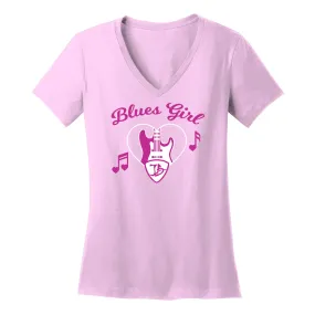 Blues Girl V-Neck (Women)