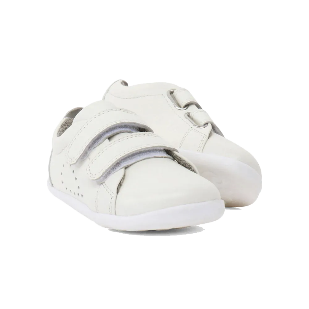 Bobux Kids' White Grass Court Shoes