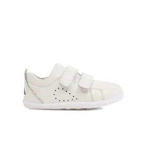 Bobux Kids' White Grass Court Shoes