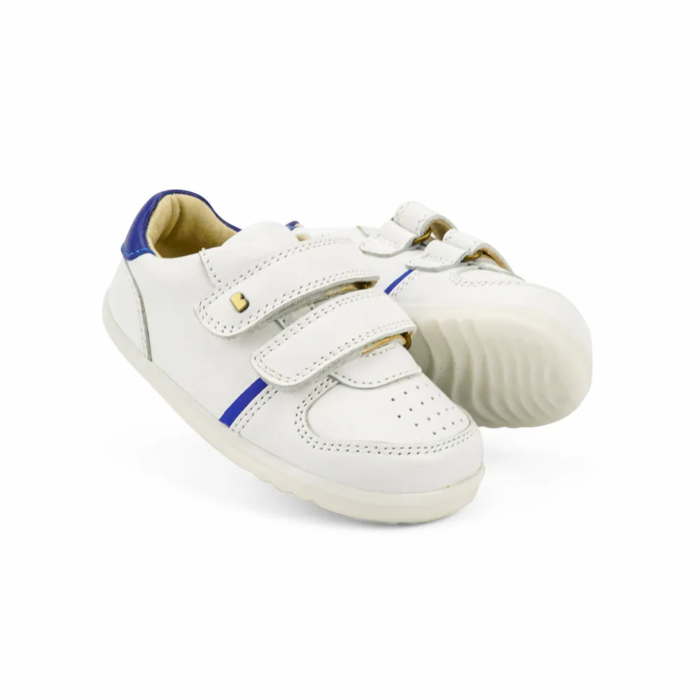 Bobux Riley White Blueberry - Step Up Kids Shoe