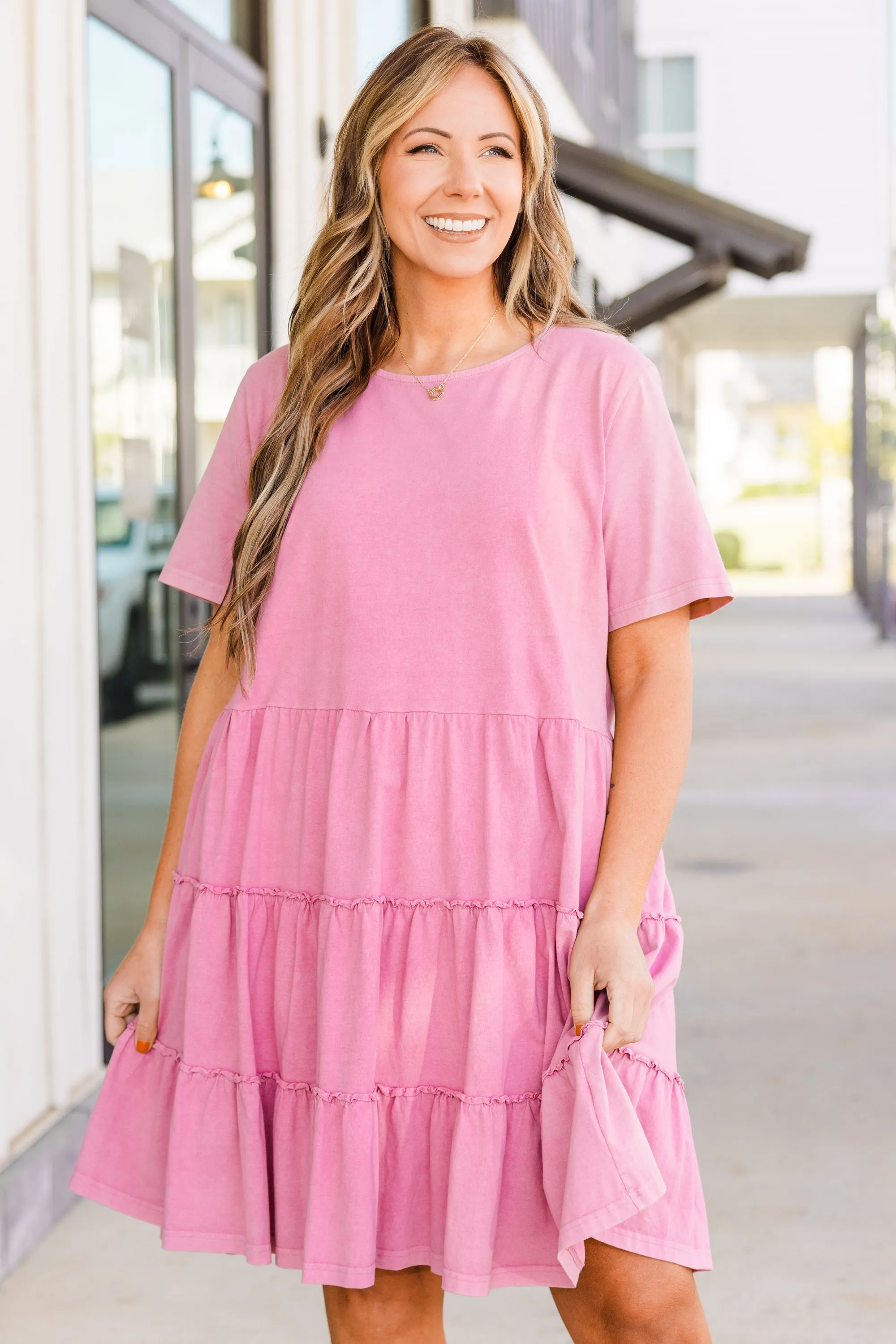 Pink Dress for Bold Glamour