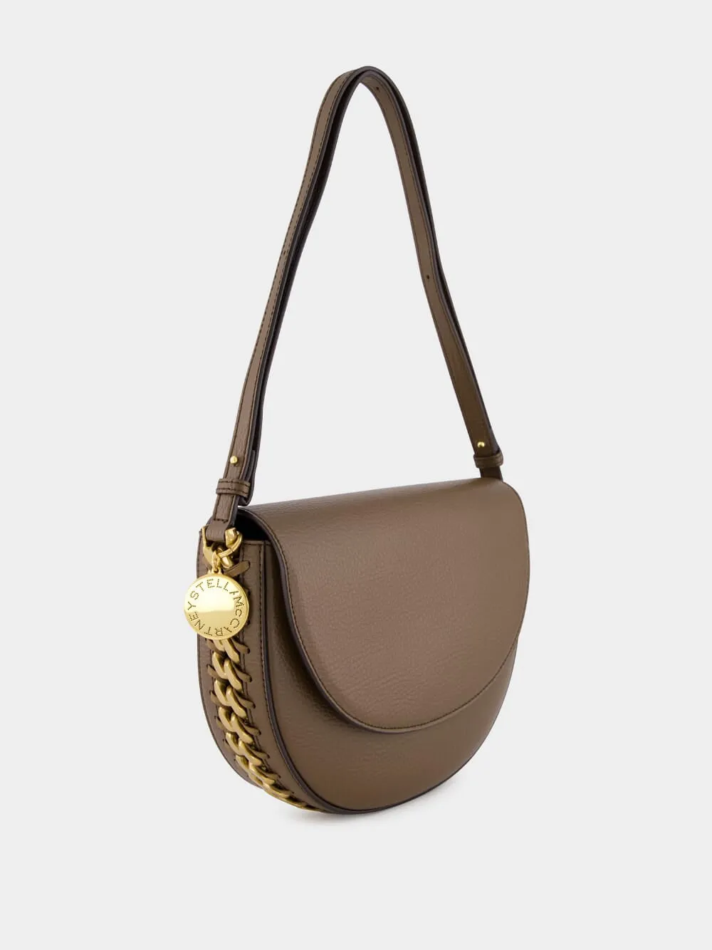 Brown Medium Frayme Shoulder Bag