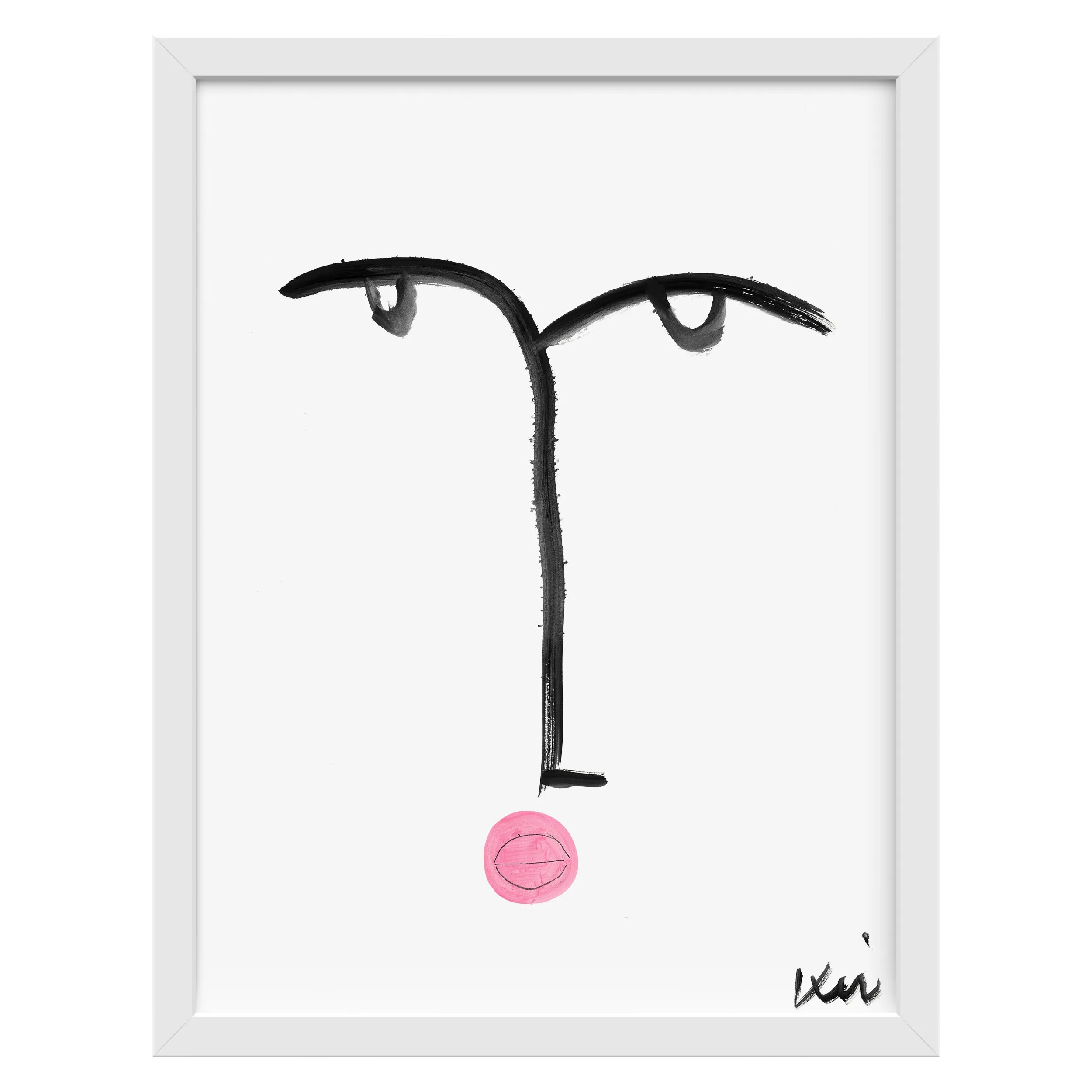 Bubble Girl No. 2 Art Print