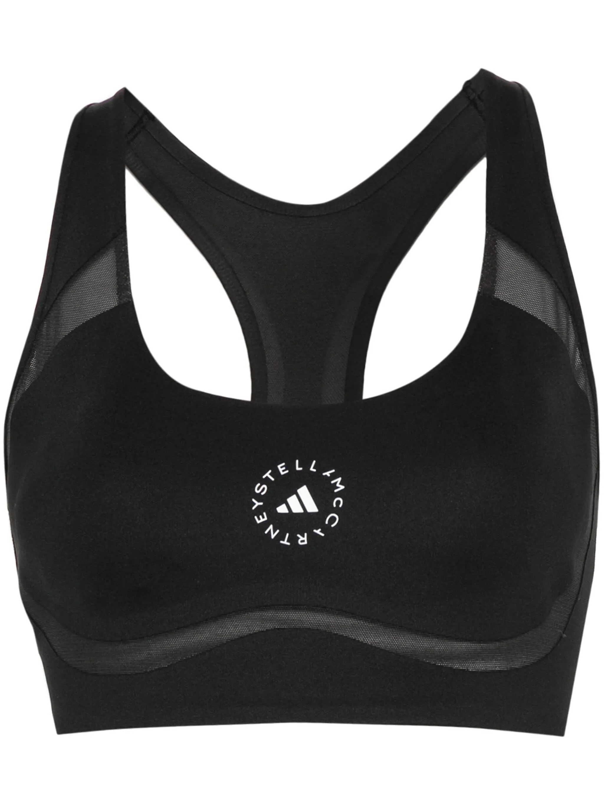 by Stella McCartney logo-print sports bra