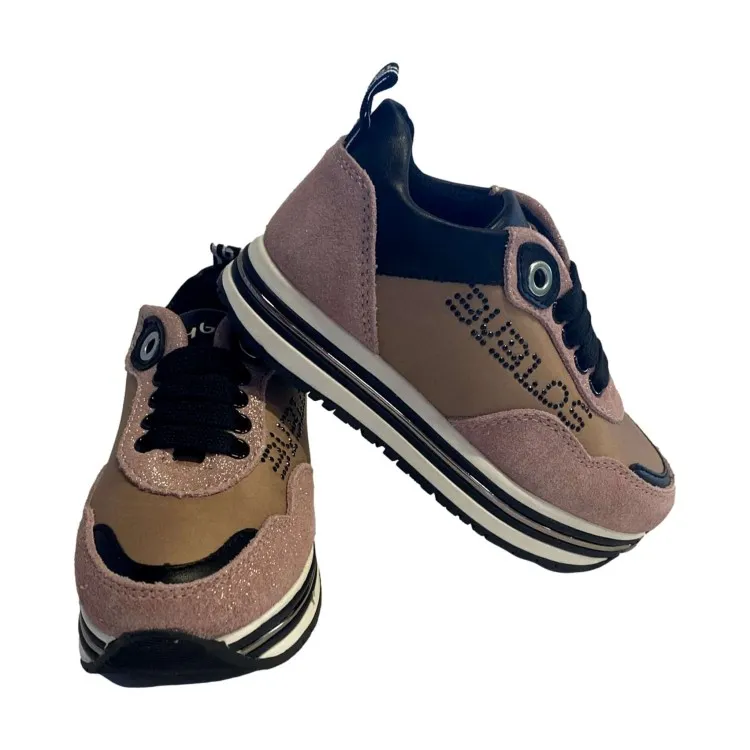 Pink Platform Sneakers for Girls by Byblos O-320