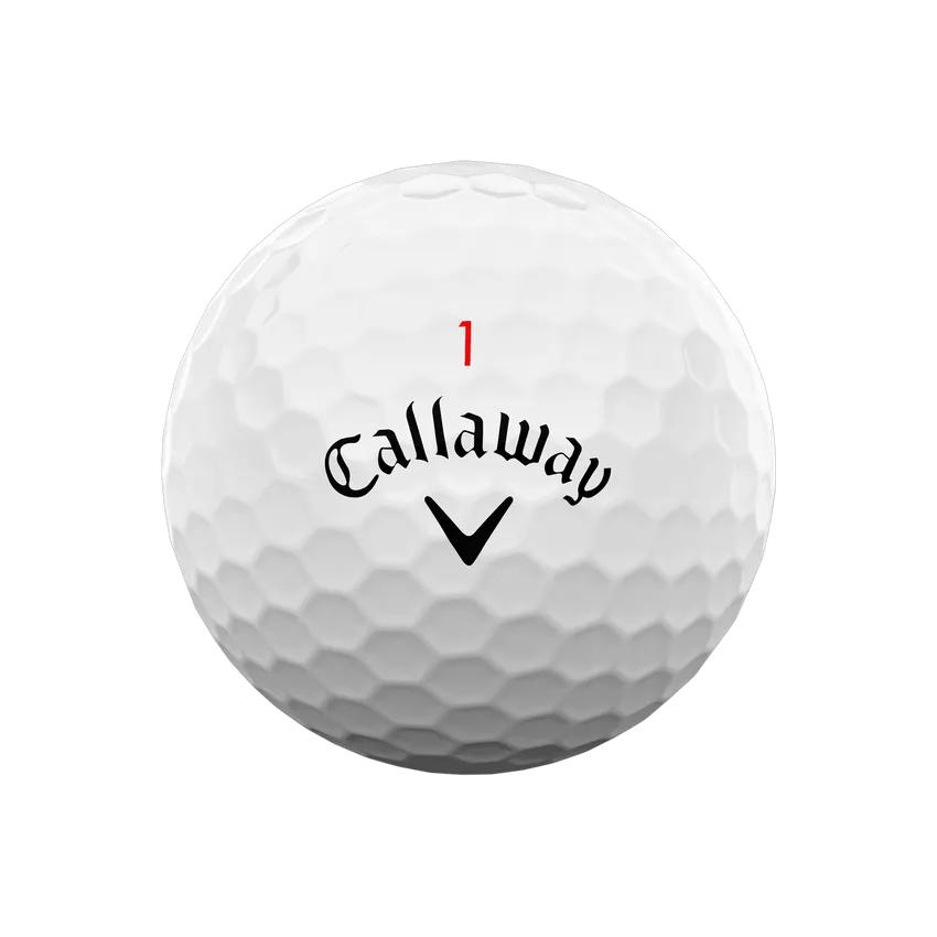 2022 Callaway Chrome Soft X White Golf Balls 12-Pack