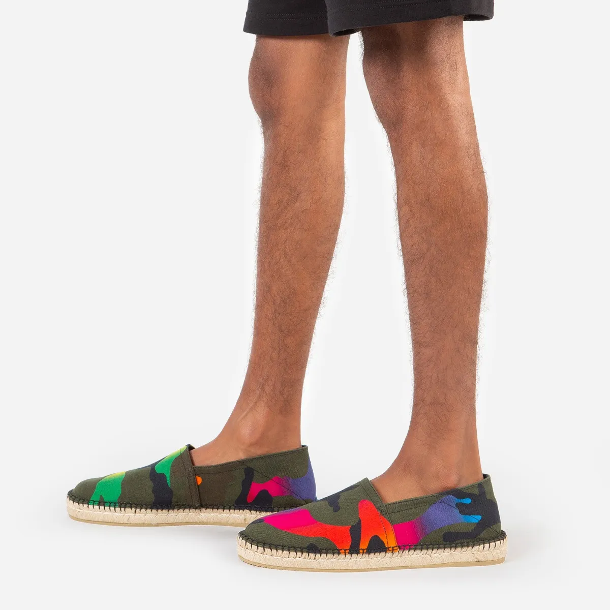 camouflage slip-on sneaker by Valentino Garavani