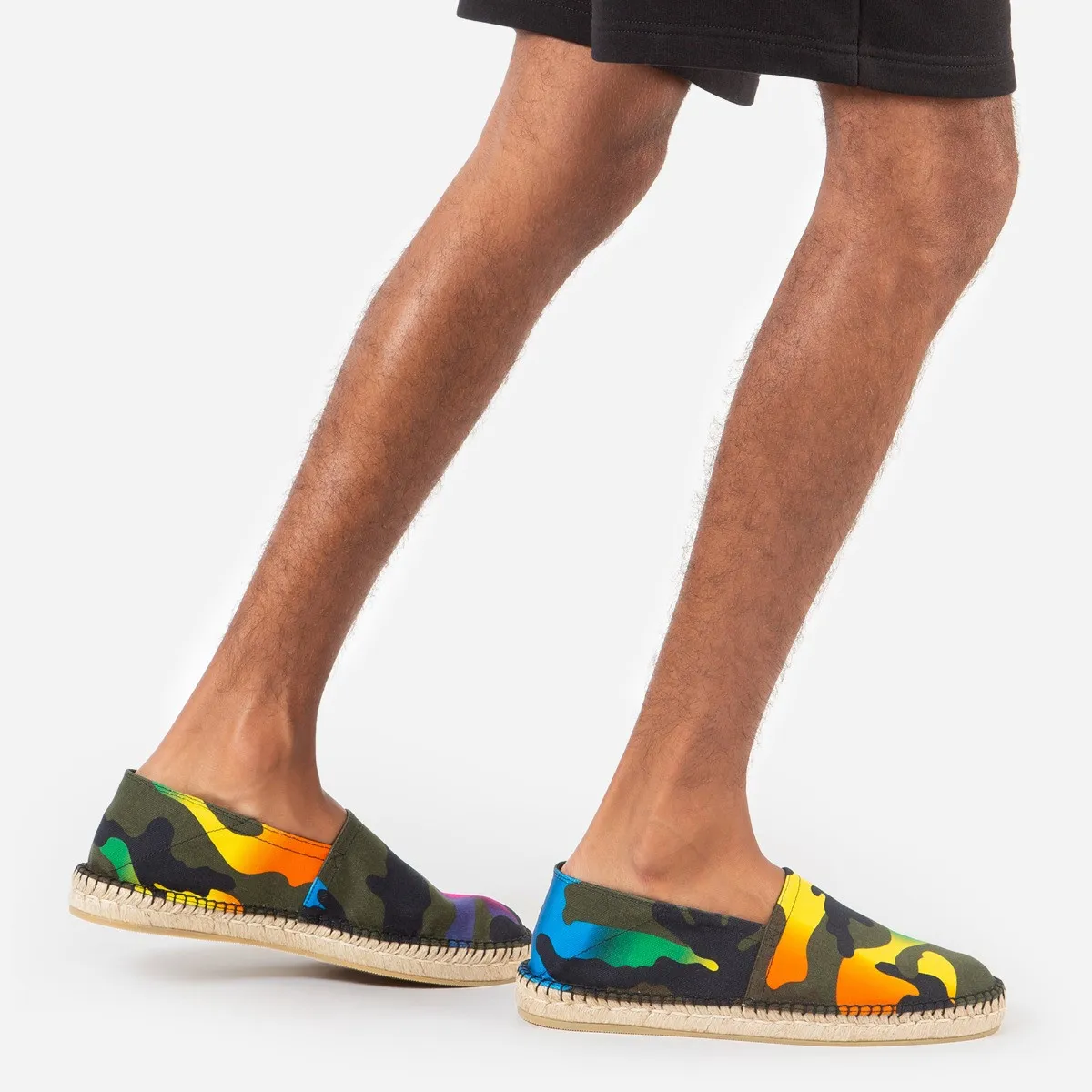 camouflage slip-on sneaker by Valentino Garavani