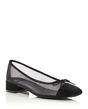 Cap Toe Low Heel Pumps for Women's Dance