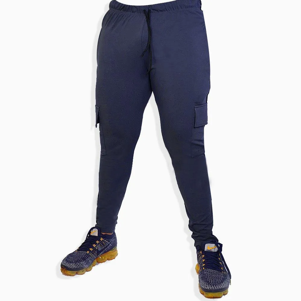 Shadow Grey Cargo Joggers with 5 Pockets on Sale