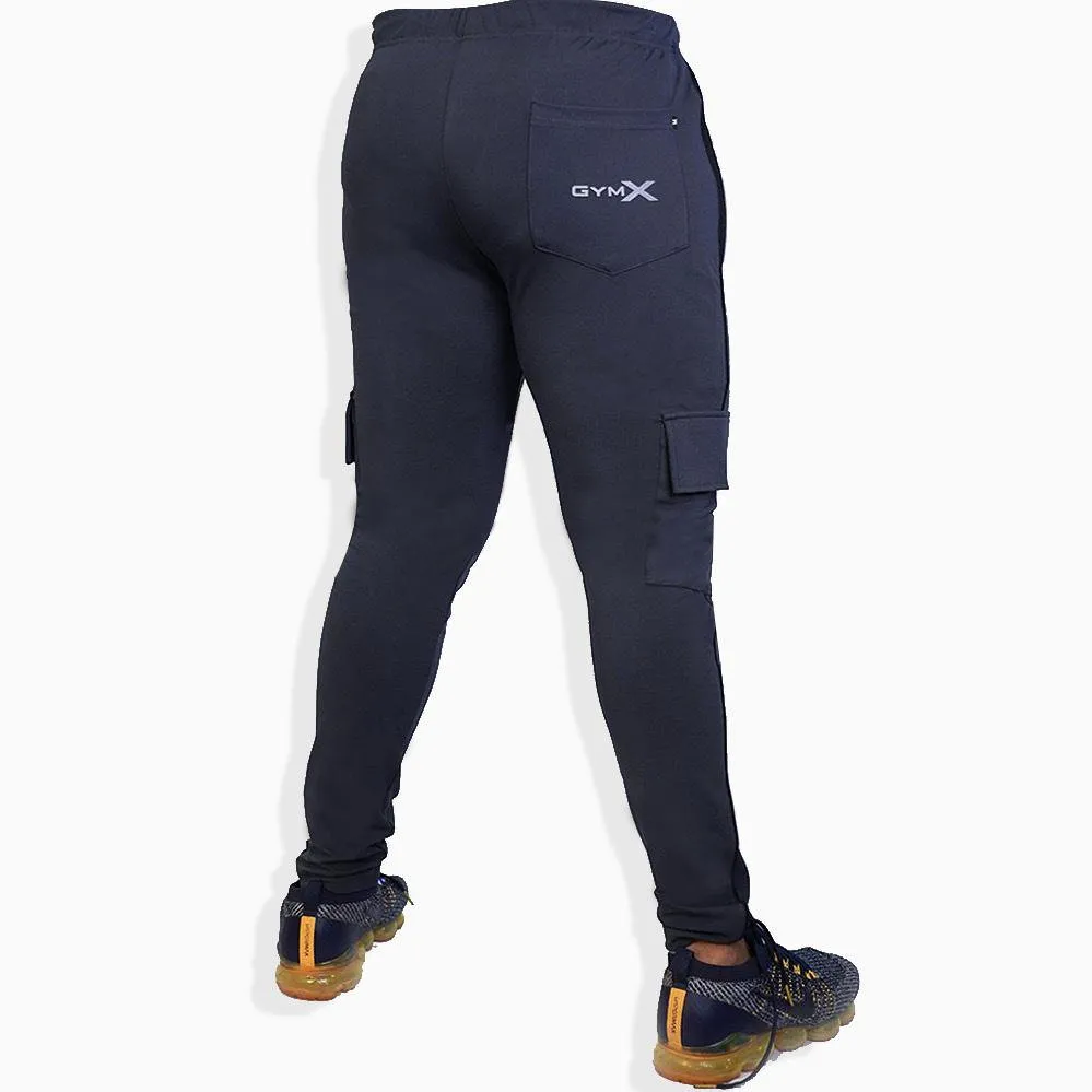 Shadow Grey Cargo Joggers with 5 Pockets on Sale