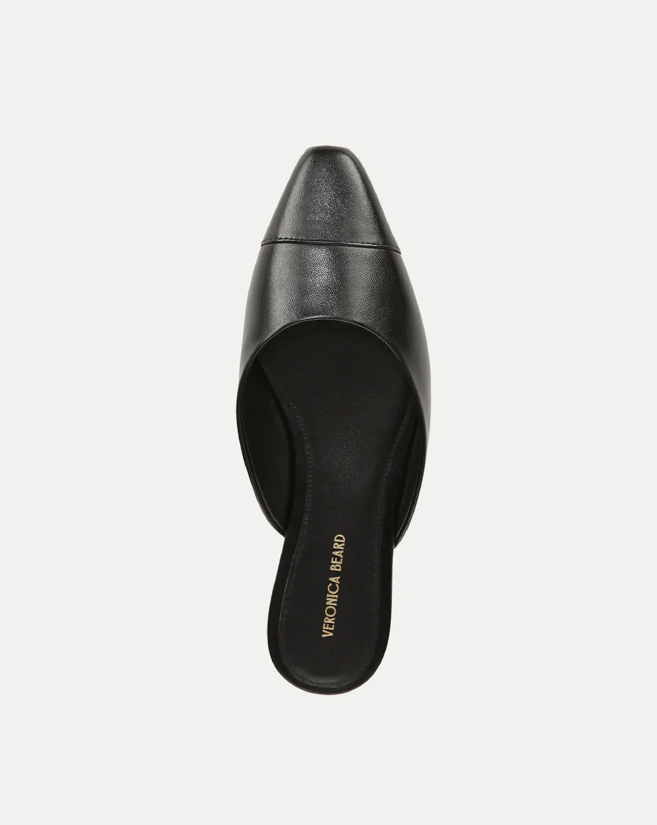 Carlotta Leather Flat