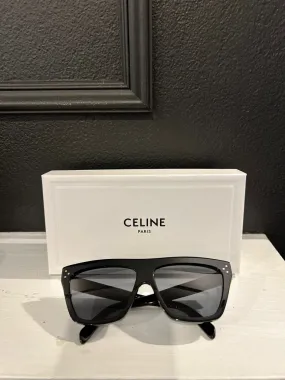 Celine Flat Top Black Sunglasses (Brand New with Tags)