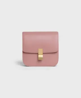 Celine Antique Rose Box Calfskin Medium Classic Bag