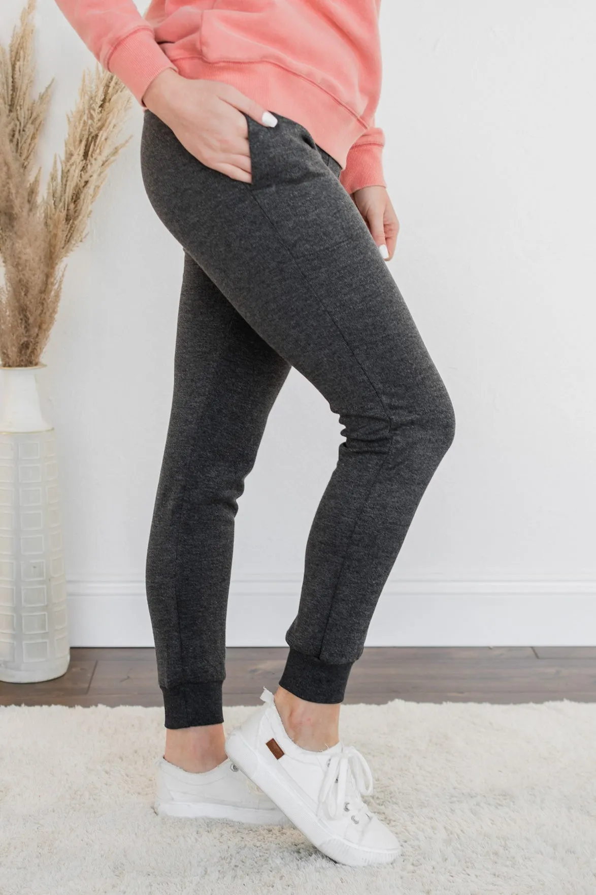 Charcoal Stay-at-Home Sweatpants