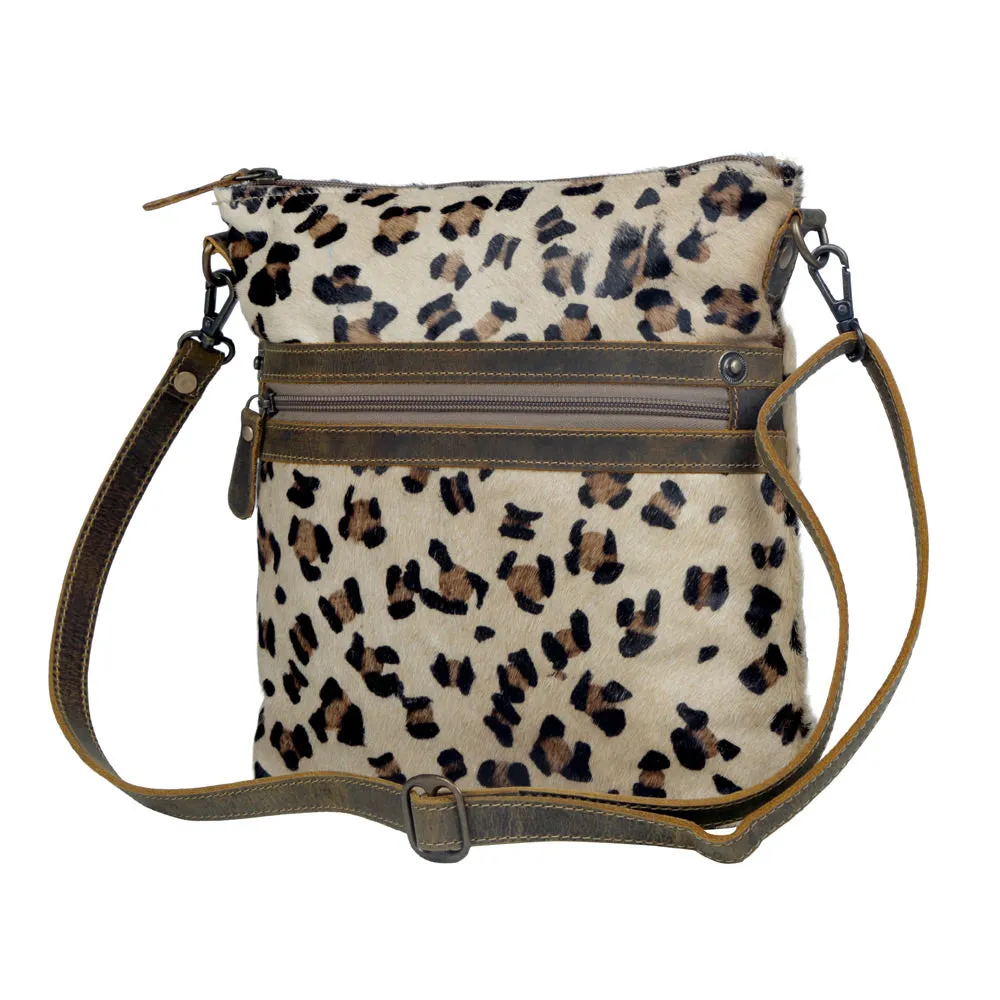 Charisma Leopard Print Leather & Hairon Bag