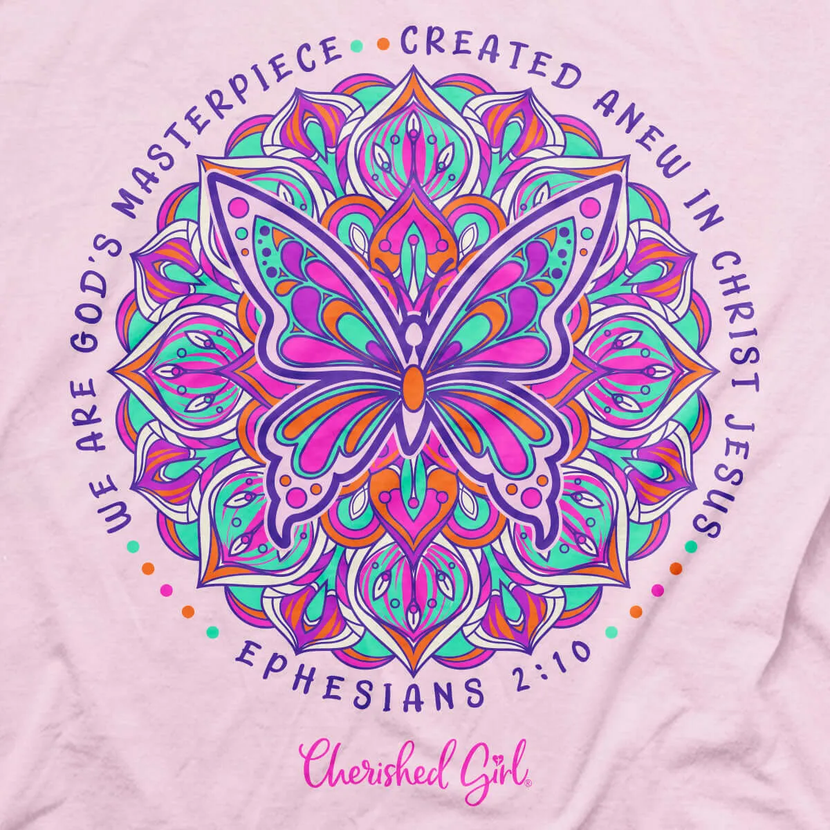 Cherished Girl Womens T-Shirt Masterpiece