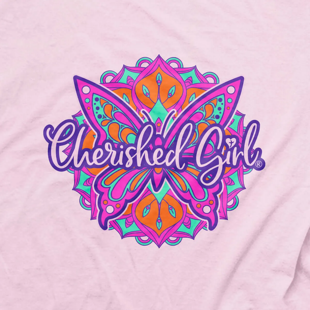 Cherished Girl Womens T-Shirt Masterpiece