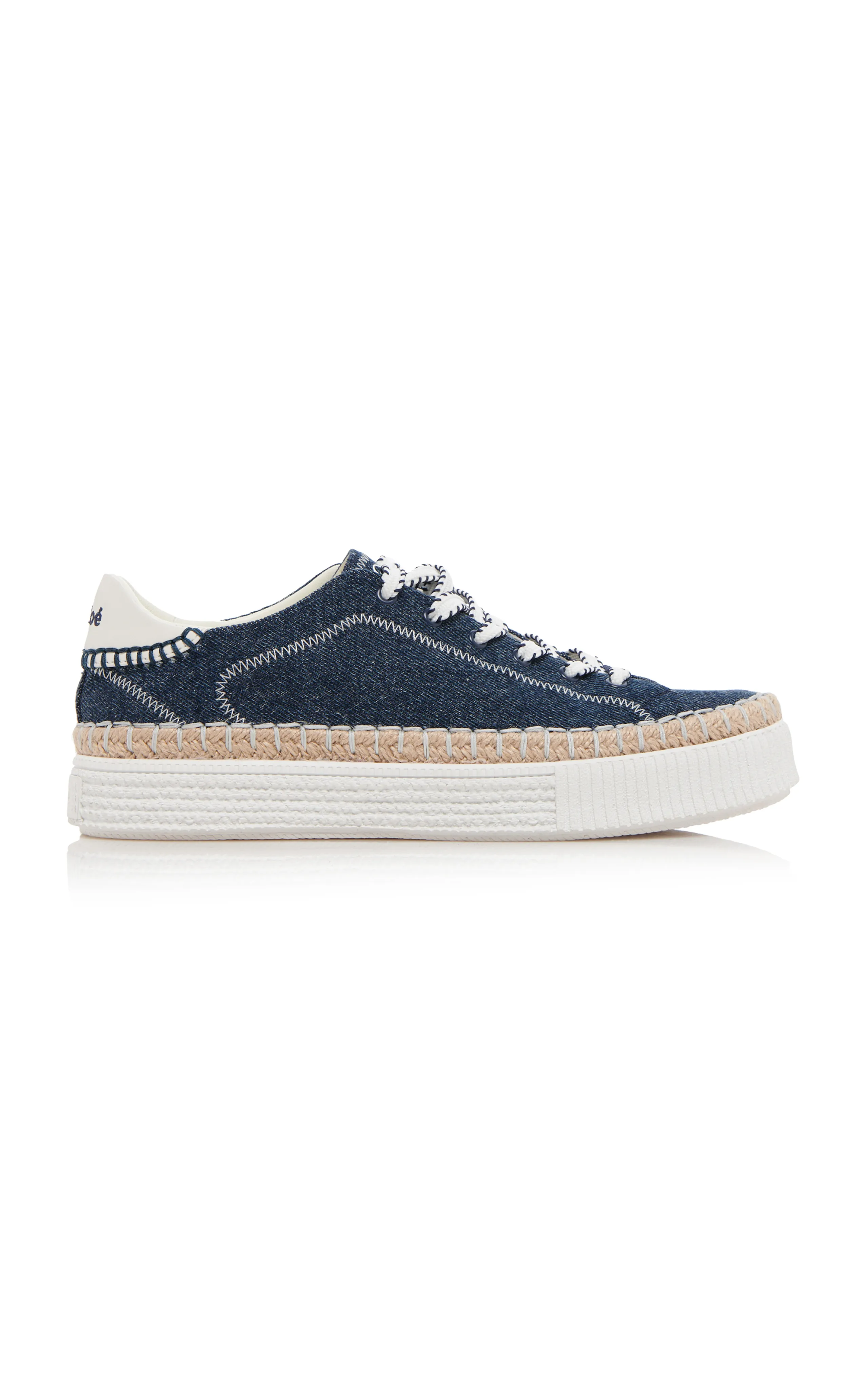 Chloé Telma Denim Sneakers