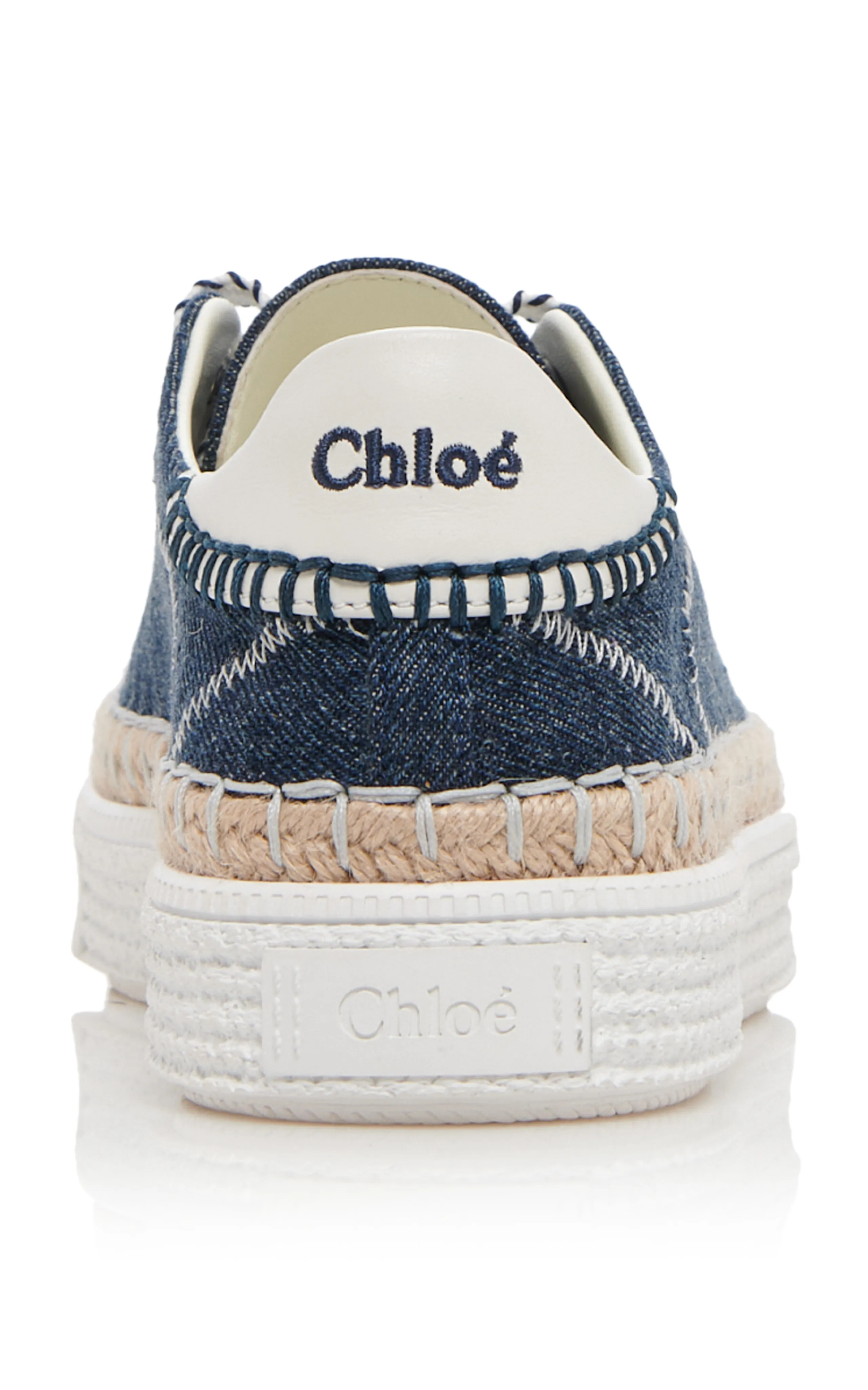 Chloé Telma Denim Sneakers