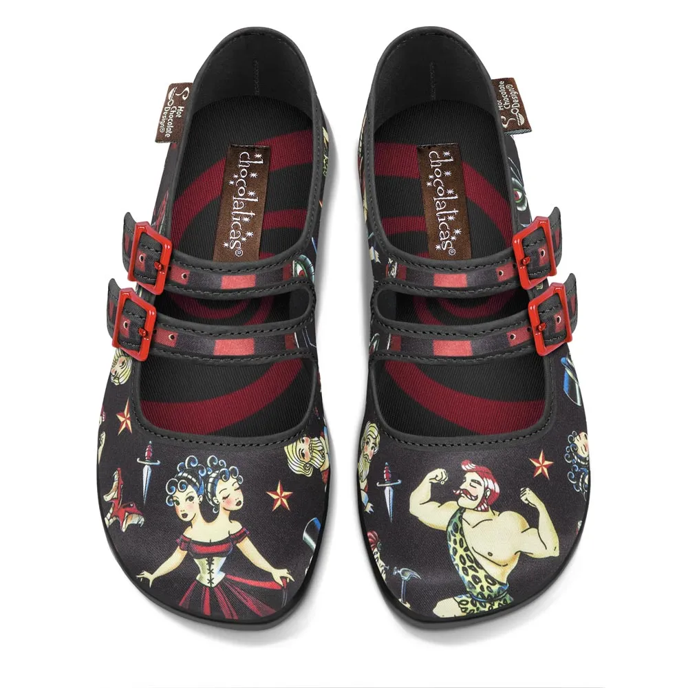 Chocolaticas® Freakshow 2 Women's Mary Jane Flat