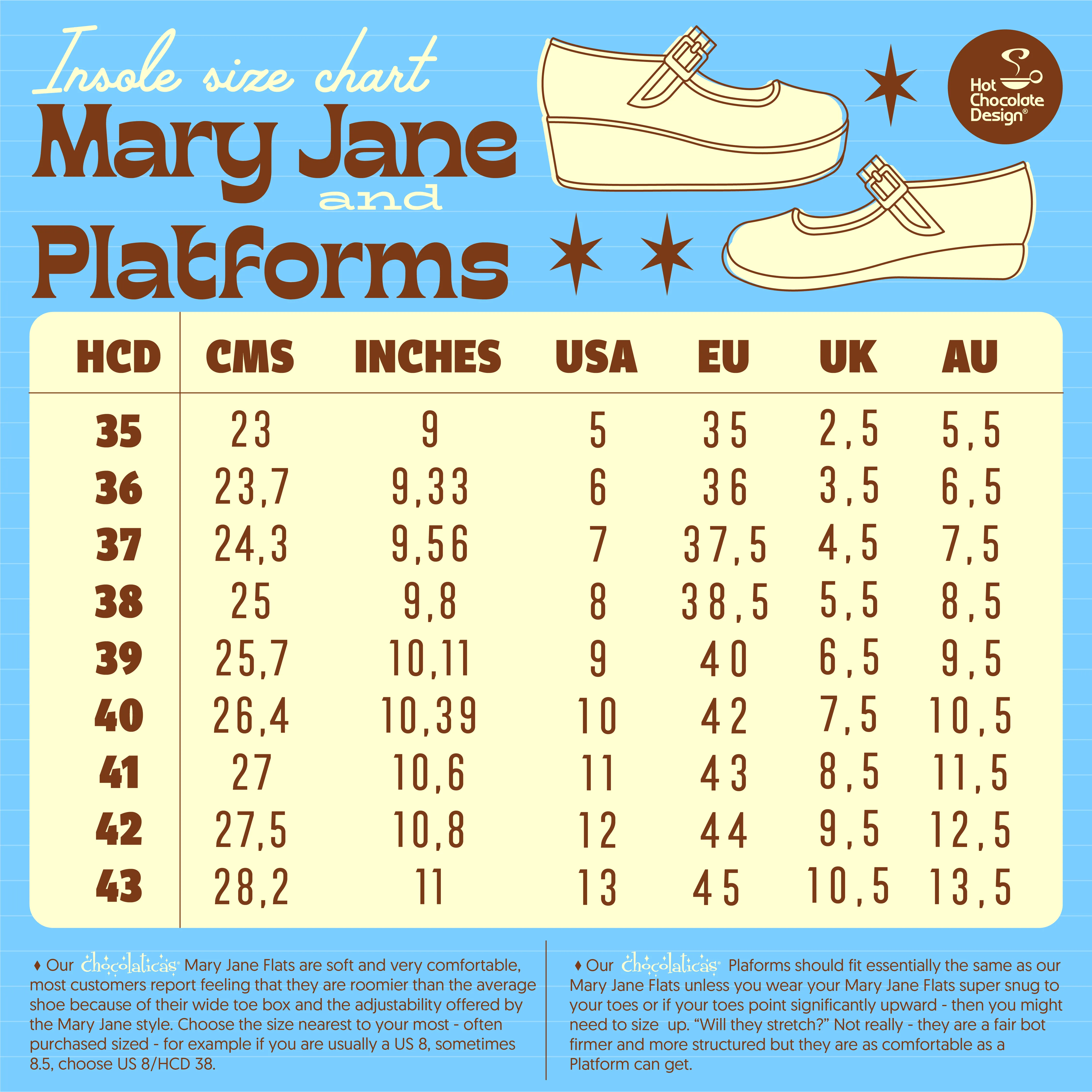 Chocolaticas® Good Day Women's Mary Jane Flat