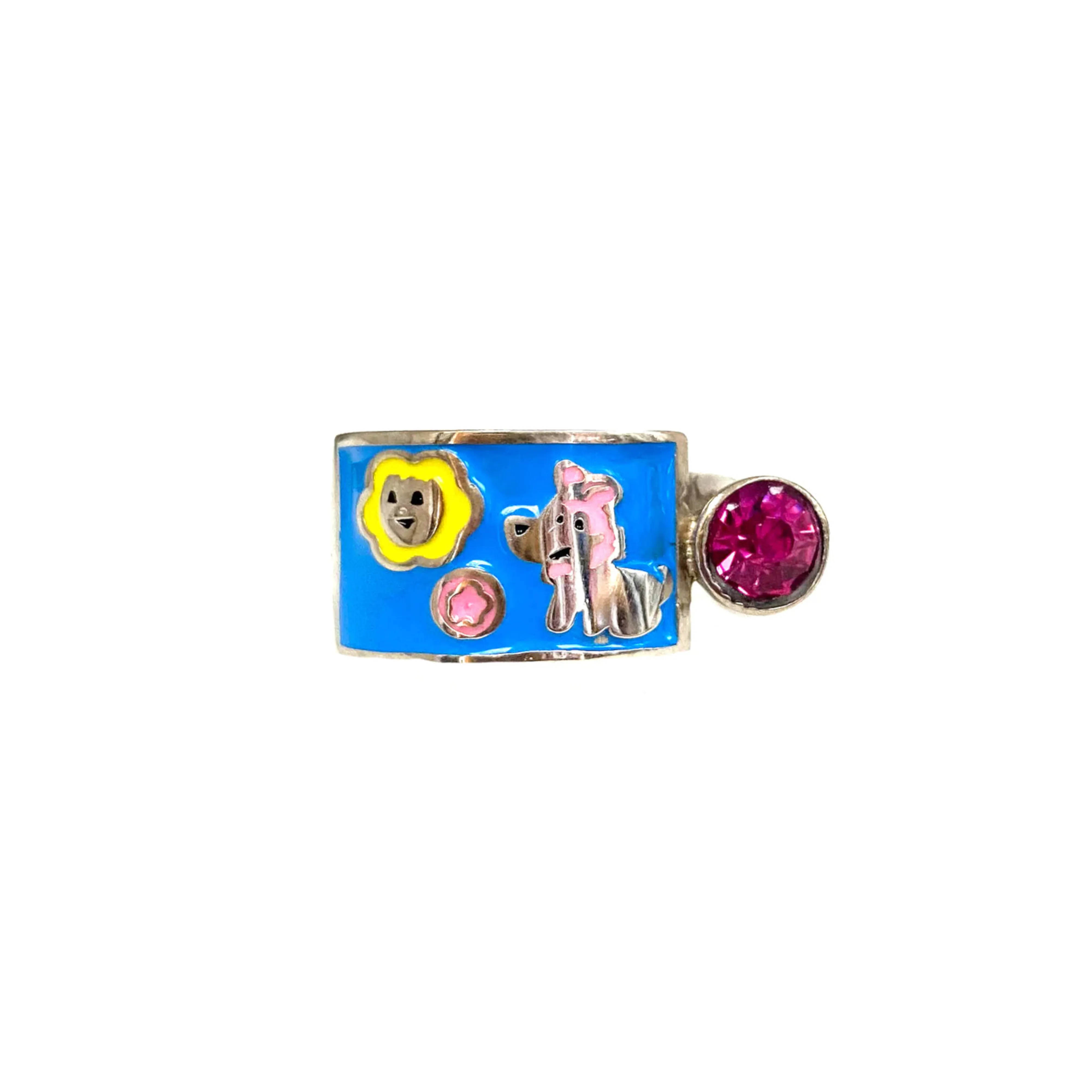 Chopova Lowena  Happy Girl Ring  Enamel 