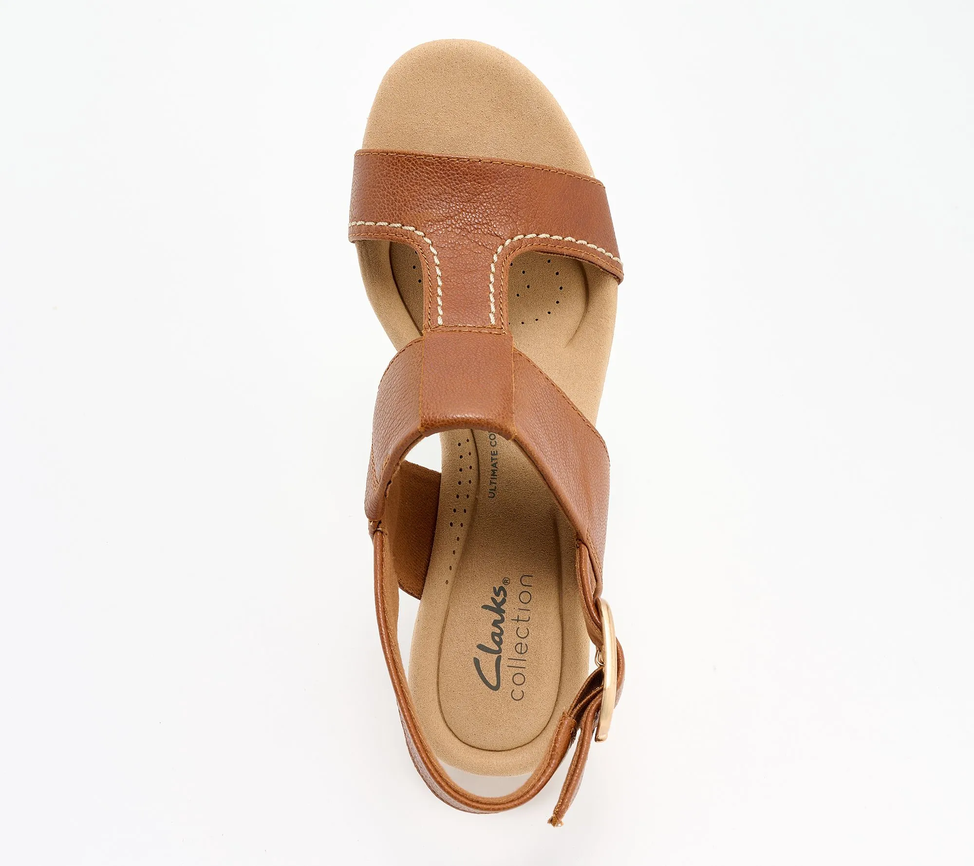 Leather Wedges in Giselle Style by Clarks Collection