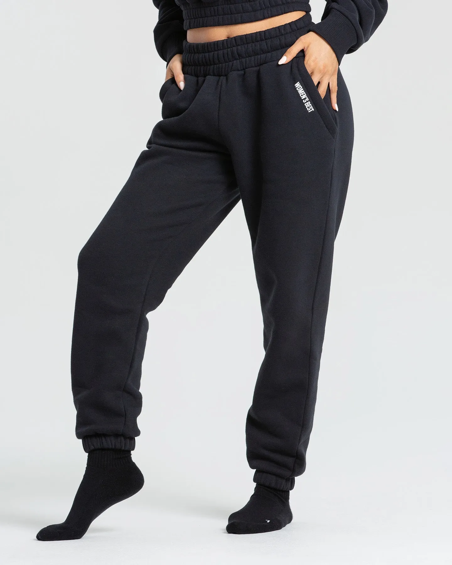 Comfort Oversized Joggers | Black