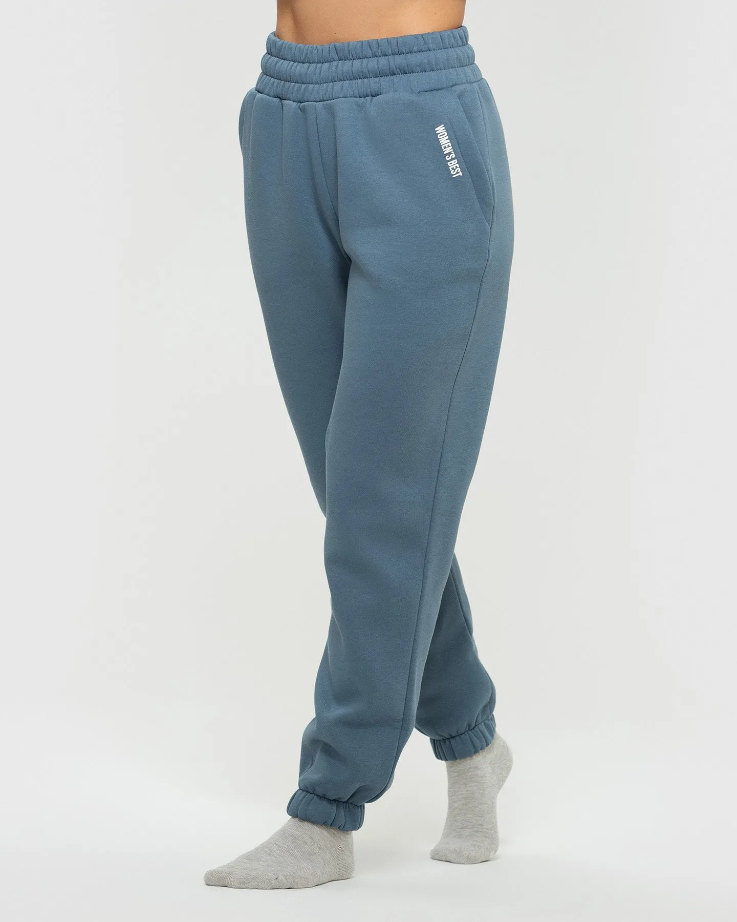 Comfort Oversized Joggers | Smoke Blue