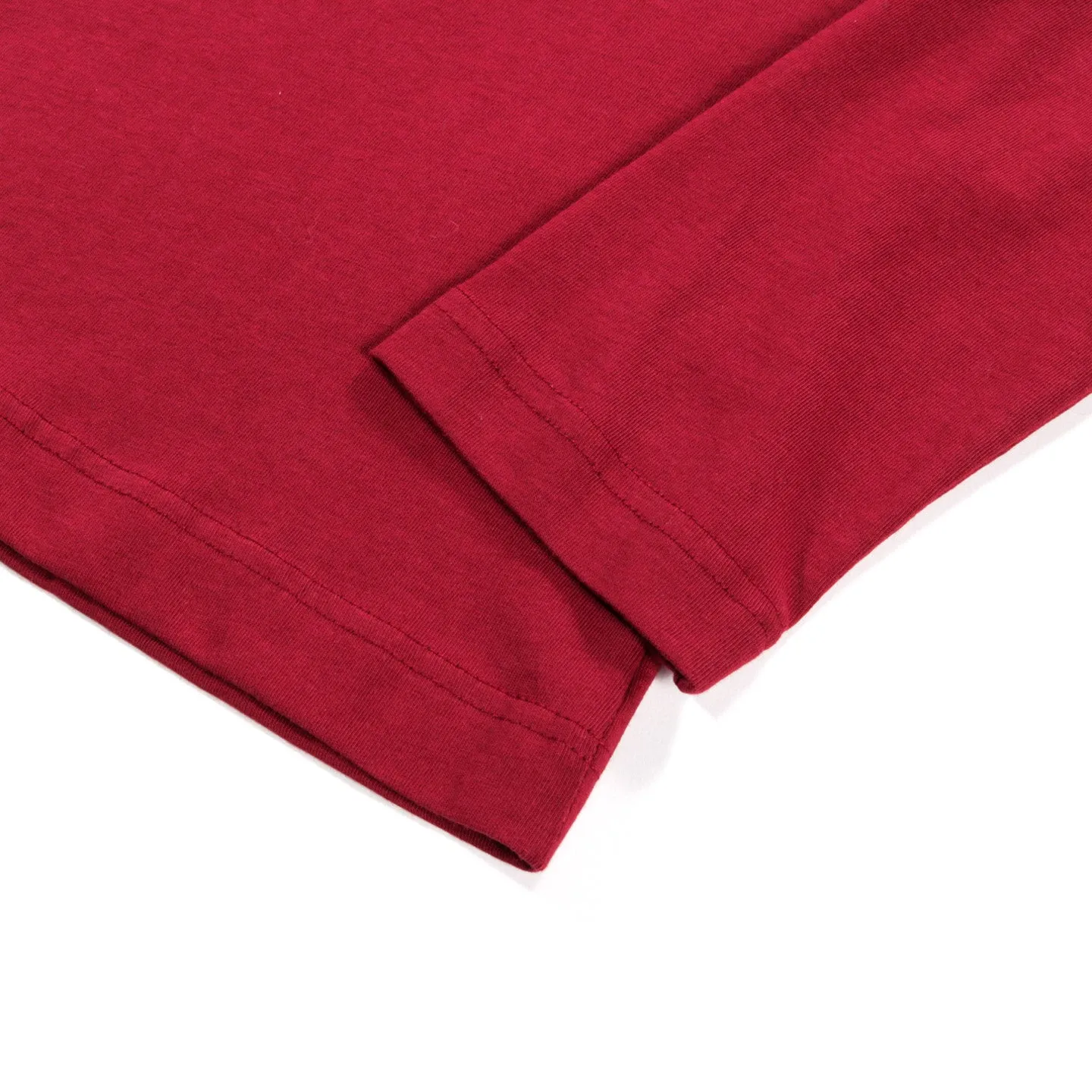 comme des garcons shirt long sleeve t015 burgundy