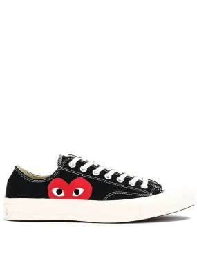 COMME DES GARONS PLAY | Chuck Taylor Low-Top Sneaker in Black