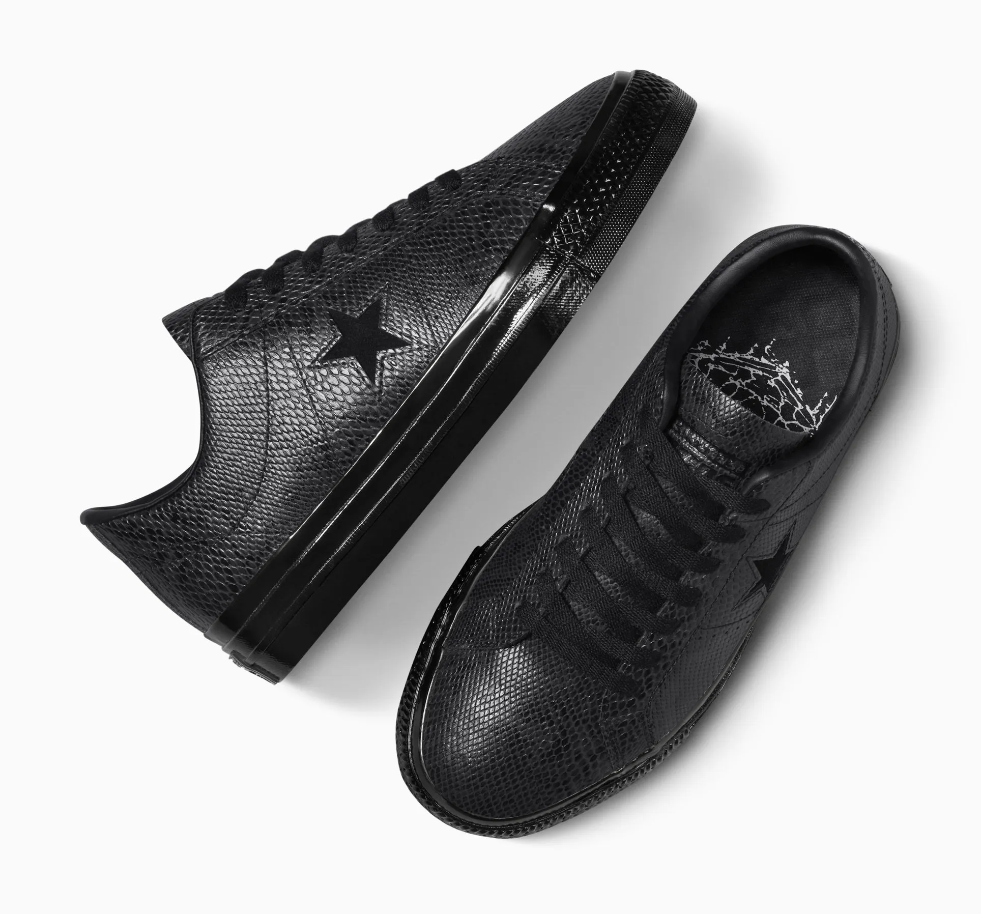 Converse Cons One Star Pro Ox Jamie Platt Black White