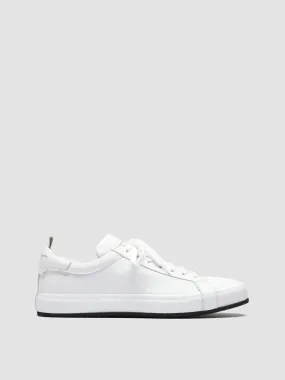 CORE 001 - White Leather Sneakers