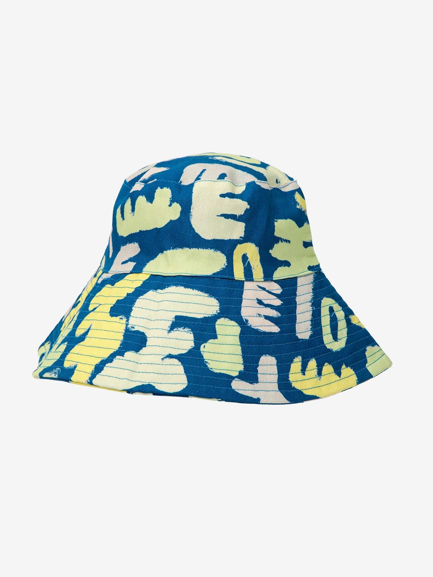 Cotton Hat with Carnival Print