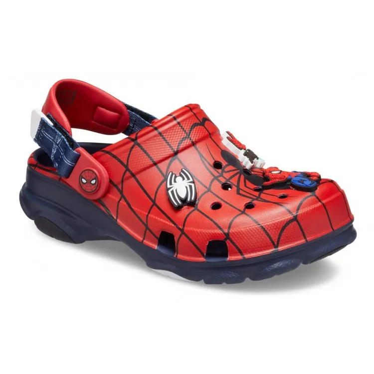 Crocs Team Spider Man All-Terrain Clog for Kids in Blue