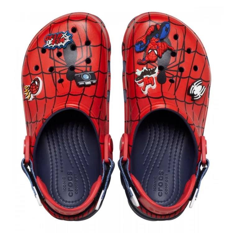 Crocs Team Spider Man All-Terrain Clog for Kids in Blue