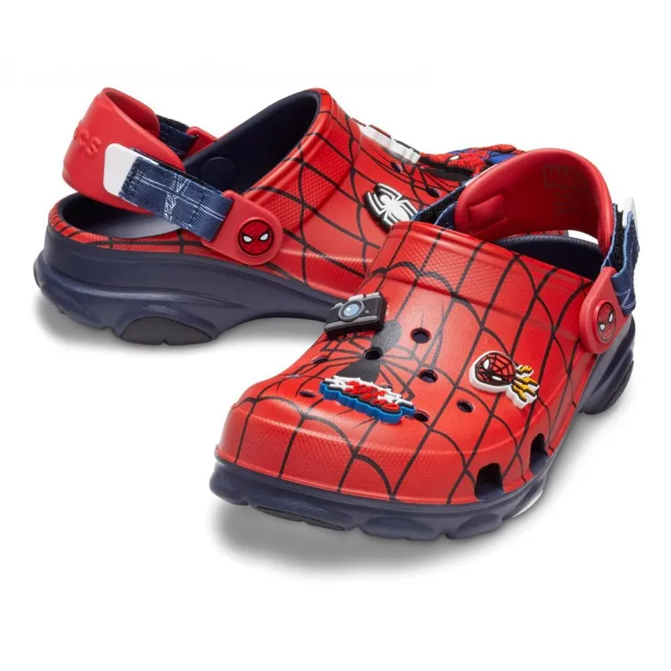 Crocs Team Spider Man All-Terrain Clog for Kids in Blue