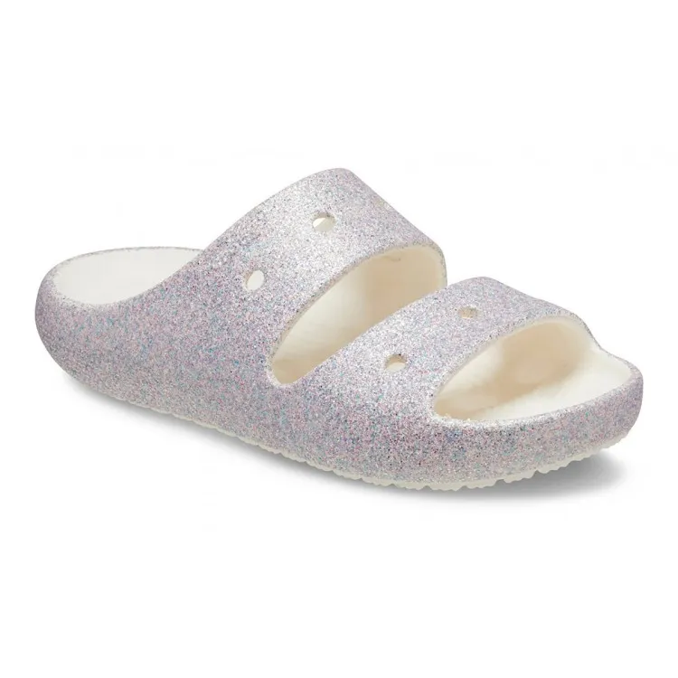 Crocs Classic Glitter Sandals for Kids with Fun Glitter