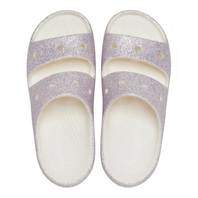 Crocs Classic Glitter Sandals for Kids with Fun Glitter