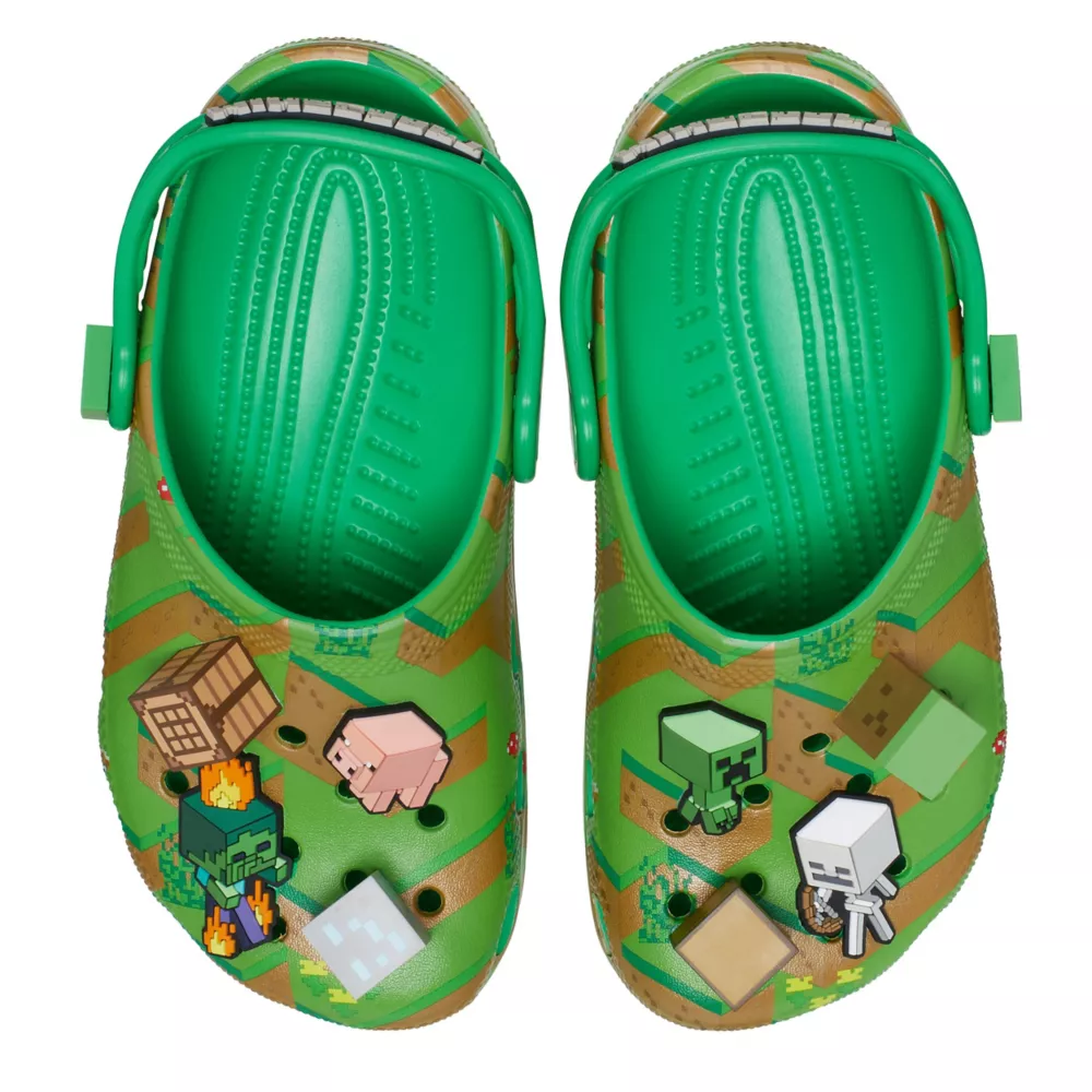 CROCS  BOYS LITTLE-BIG KID MINECRAFT CLASSIC CLOG