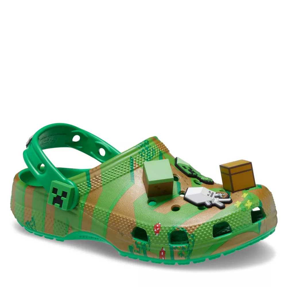 CROCS  BOYS LITTLE-BIG KID MINECRAFT CLASSIC CLOG